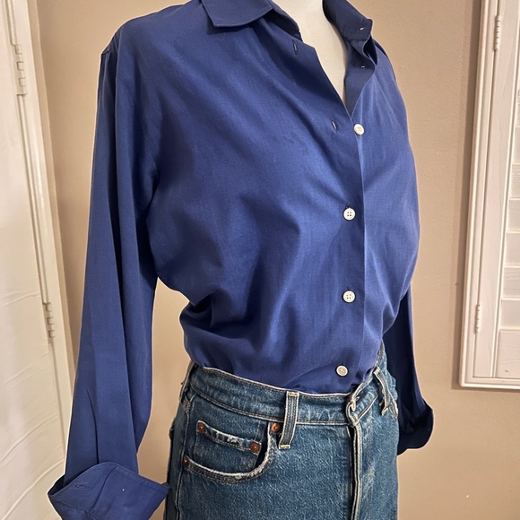 Vintage Carlie’s Court 100% Cotton Classic Button Down - Picture 2 of 4